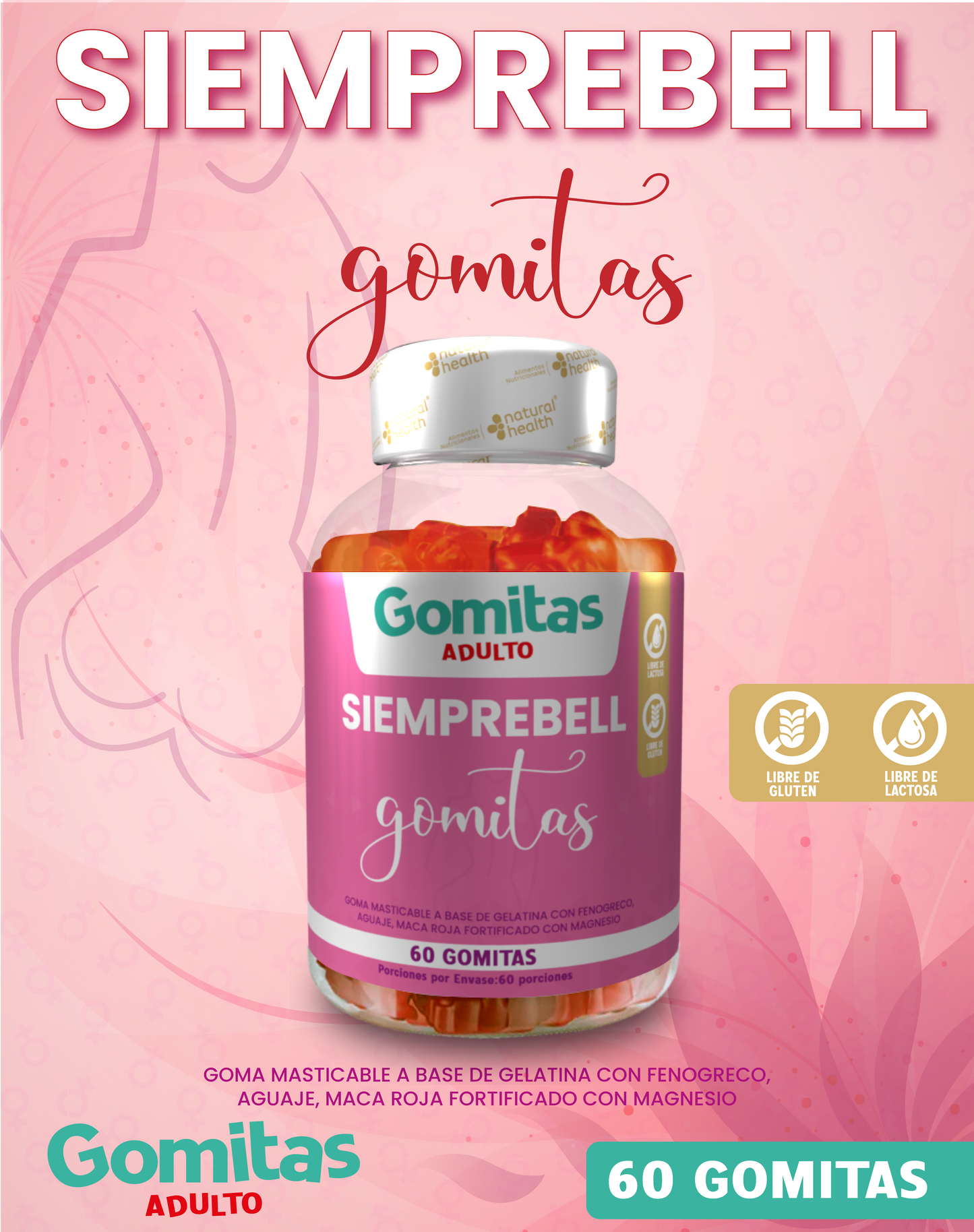 Gomitas BBL aguaje con INVIMA