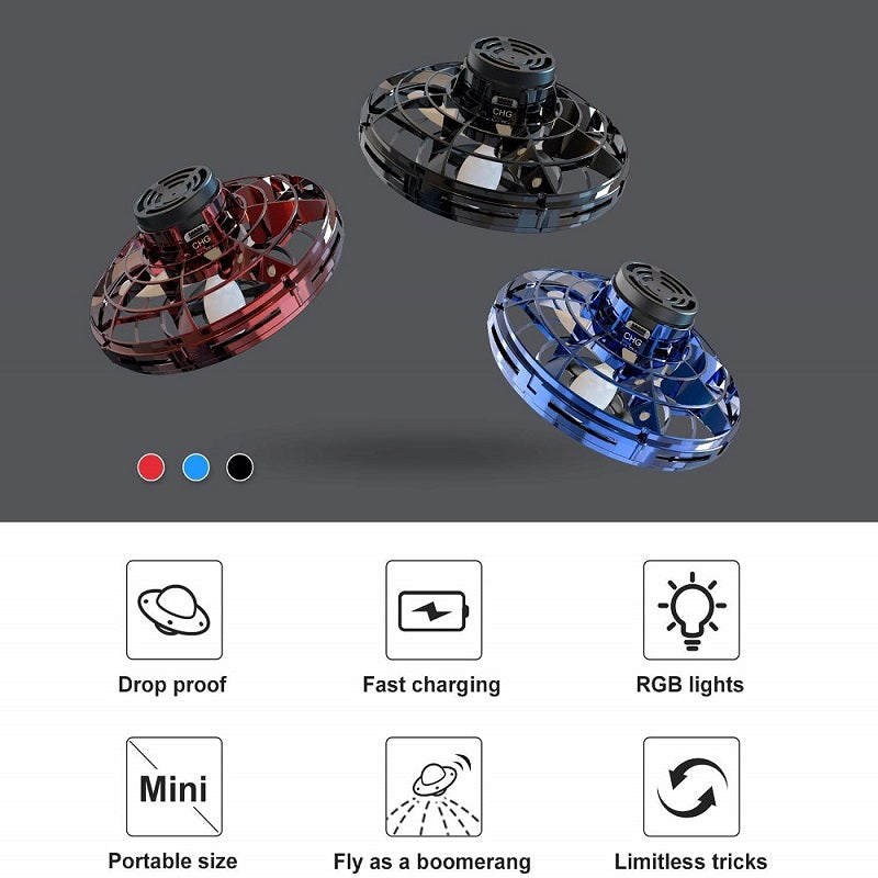 Spinner Ovni Voador LED