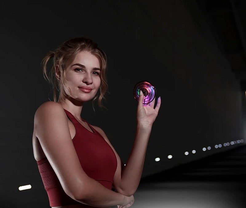 Spinner Ovni Voador LED