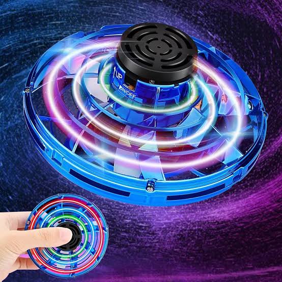 Spinner Ovni Voador LED